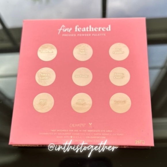 Colourpop Fine Feathered Palette - Picture 3 of 3